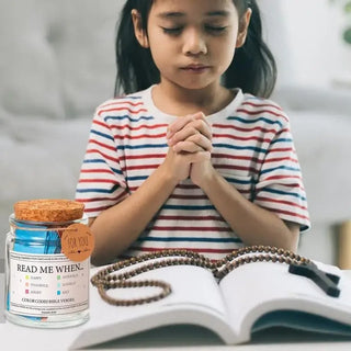 Bible Quote Jar with Daily Scripture Messages