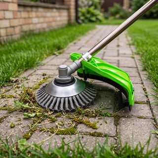 Trimmer Head Steel Wire Brush for Garden Lawn Care