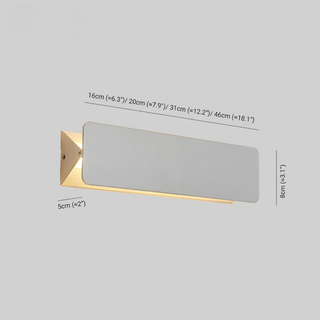 Wall Light Fixture with Adjustable Up Down LED