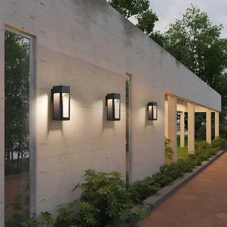 Outdoor Wall Light Fixture In Aluminum For Porch