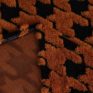 Quilted Sofa Cover Houndstooth Pattern Universal Fit