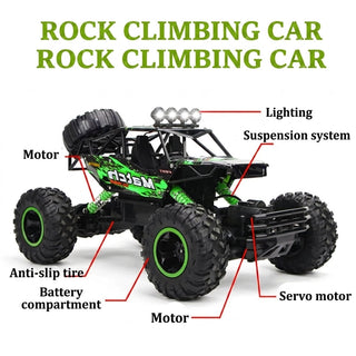 Remote Control Off-Road Car with Four Wheel Drive
