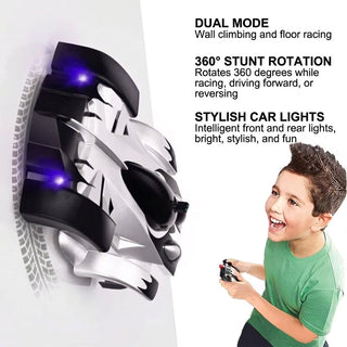 Remote Control Car with Wall Climbing LED Lights