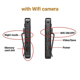 Mini Sport Camera with Full HD and Clip