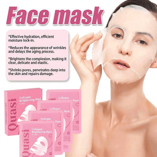Hydrogel sleeping face mask for deep hydration