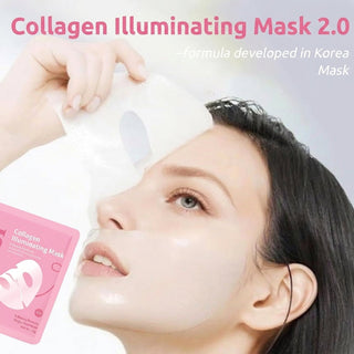Hydrogel sleeping face mask for deep hydration