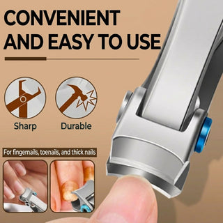 Pet Nail Clippers with Ergonomic Stainless Steel Precision Trimmer