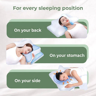 Orthopedic Pillow with Memory Foam for Neck and Back Support