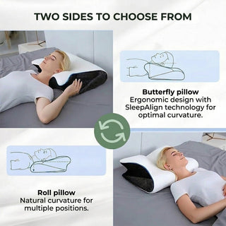 Orthopedic Pillow with Memory Foam for Neck and Back Support