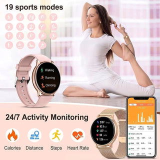Smartwatch With SOS Calling And Health Monitoring