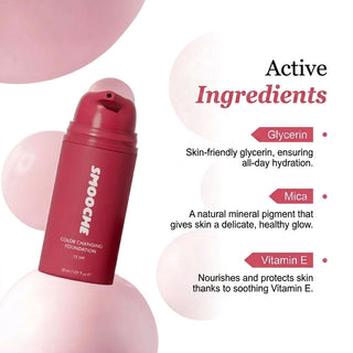 Foundation With Shade Adapting Coverage For Fine Lines