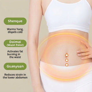 Self Adhesive Belly Patch With Herbal Mugwort Ingredients