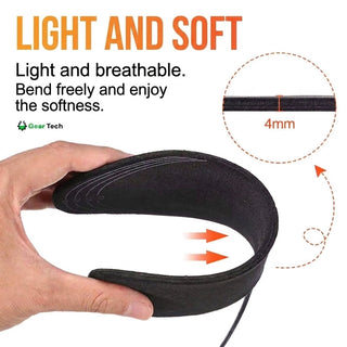 Heated Insoles With USB Charging And Adjustable Temperature Control