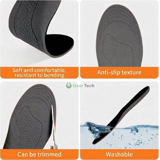 Heated Insoles With USB Charging And Adjustable Temperature Control