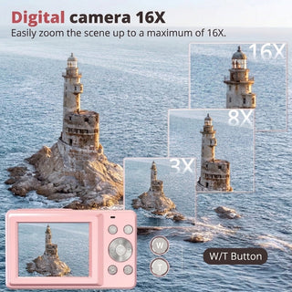 Compact Digital Camera With 1080p Video And HD Photos