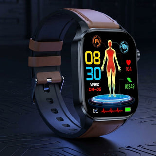 HealthSync Smart Watch With Non Invasive Blood Glucose And Heart Rate Monitoring | Wycliffe