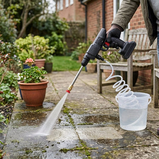 Cordless Spray Gun for Outdoor Cleaning and Pet Bathing