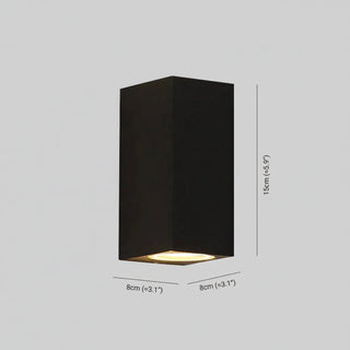 Outdoor Wall Light Fixture With Modern Up Down LED
