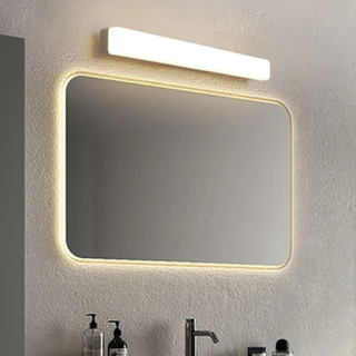 Flush Mount Ceiling Light With Slim Linear LED - white light