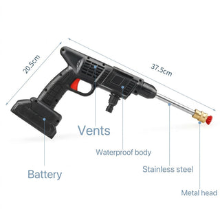 Cordless Spray Gun for Outdoor Cleaning and Pet Bathing