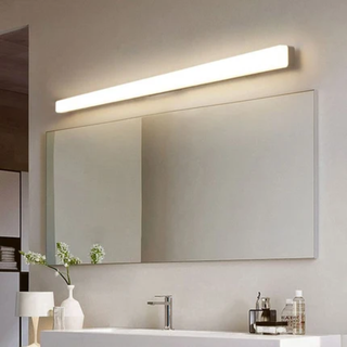 Flush Mount Ceiling Light With Slim Linear LED - warm light