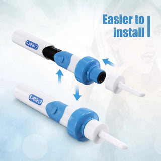 Vacuum Ear Wax Remover With Soft Silicone Tips Gentle Vibration And Suction | Bellford