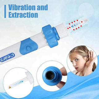 Vacuum Ear Wax Remover With Soft Silicone Tips Gentle Vibration And Suction | Bellford
