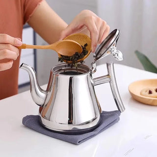 Stainless Steel Teapot with Removable Tea Infuser