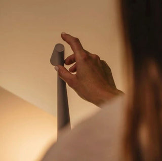 Cordless Table Lamp With Rechargeable Nordic Style Design