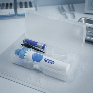 Vacuum Ear Wax Remover With Soft Silicone Tips Gentle Vibration And Suction | Bellford