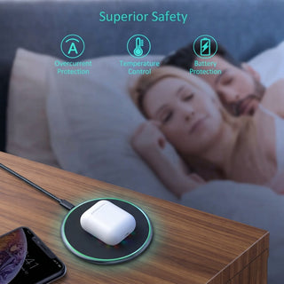 Slim Wireless Charging Pad With USB C And Wide Compatibility For Android And Apple | Beckford