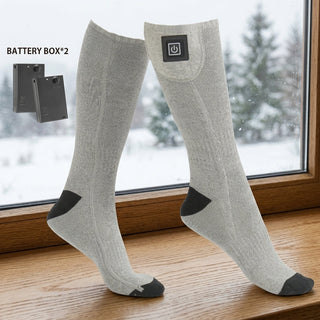 Rechargeable Electric Heated Socks With Fast Warming And Waterproof Battery Port | Remington
