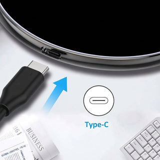 Slim Wireless Charging Pad With USB C And Wide Compatibility For Android And Apple | Beckford