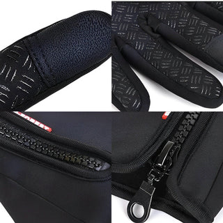 Heated Winter Gloves With Adjustable Heat And Wind Protection