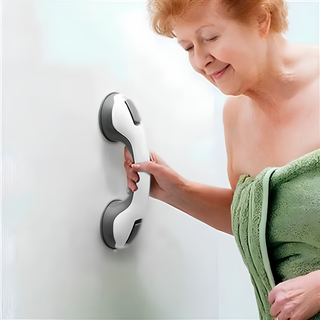 Safety Grab Bar for Bathroom with Suction Mount