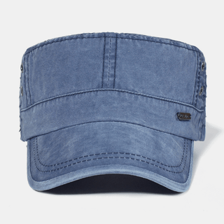 Cotton Military Cap For Men With Adjustable Fit