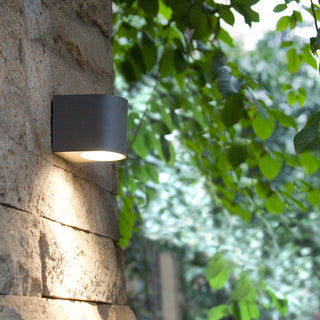 Outdoor Wall Light Fixture With Modern Up Down LED