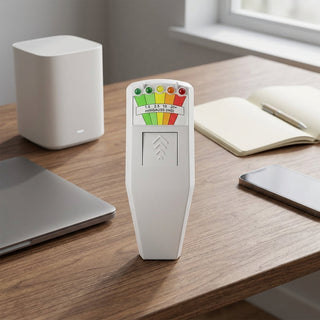 EMF Detector With Five LED Levels For Field Readings - white
