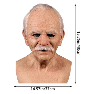 Full Head Silicone Mask for Halloween Costume