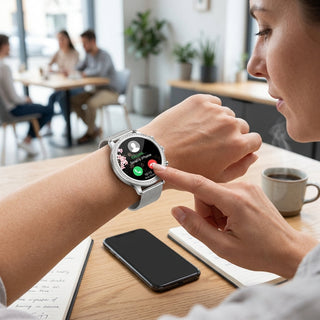 Smartwatch With SOS Calling And Health Monitoring
