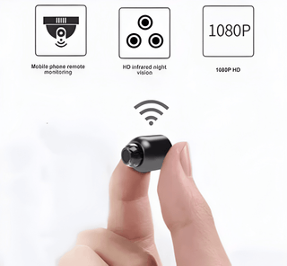 Mini WiFi Security Camera With Night Vision For Home Monitoring