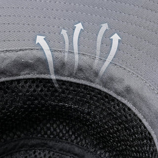 Sun Hat With Wide Brim And Adjustable Chin Strap