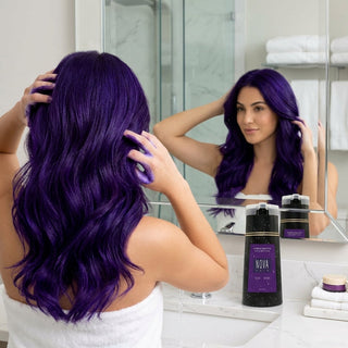 Instant Dye Shampoo For Quick Hair Refresh And Gentle Gray Root Coverage | Oakley
