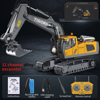 Remote Control Hydraulic Excavator With Servo Valves And Quick Coupler CNC Alloy Parts And Battery | Barstow