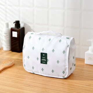 Water Resistant Toiletry Bag With Multiple Compartments And Hanging Hook | Sutton