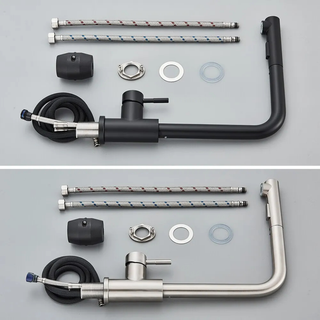 Kitchen Faucet With Pull Out Spray Head