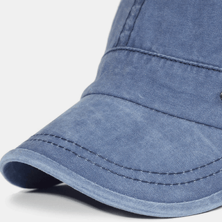 Cotton Military Cap For Men With Adjustable Fit