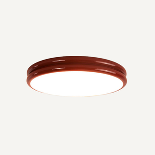 Flush Mount Ceiling Light With Round Shade