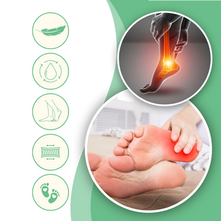 Compression Socks With Open Toe Design For Neuropathy Support