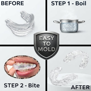Custom Fit Anti Snoring Mouthpiece For Sleep Apnea With Reusable Storage Box | Bancroft